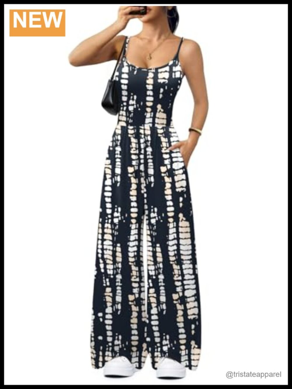 Womens Sleeveless Wide Leg Jumpsuit Tummy Control Backless Romper